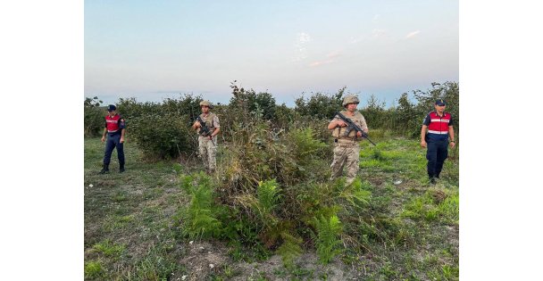 Jandarma fındık hırsızlarına karşı nöbette