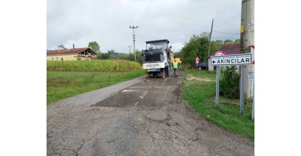 Kandıra Hatipler - Ağva Yolu Asfaltlandı