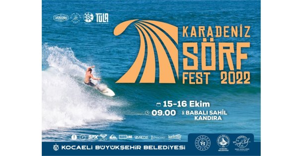 Karadeniz Sörf Festivali'ne davetlisiniz