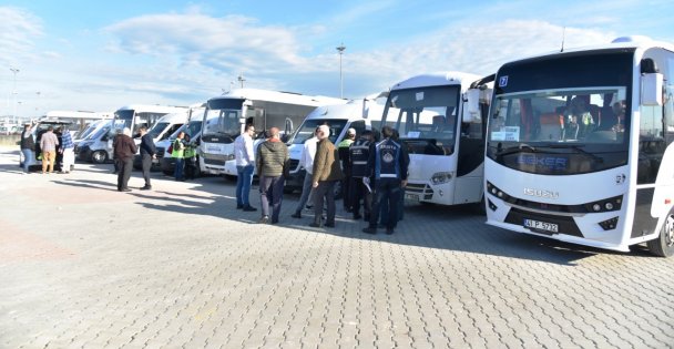 Kartepe'de Öğrenci Servisleri Denetlendi