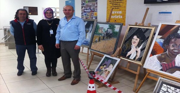 KO-MEK'te öğrendi, kendi sergisini açtı