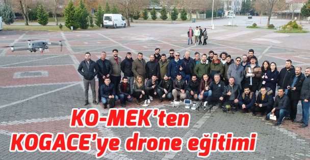 KO-MEK'ten KOGACE'ye drone eğitimi