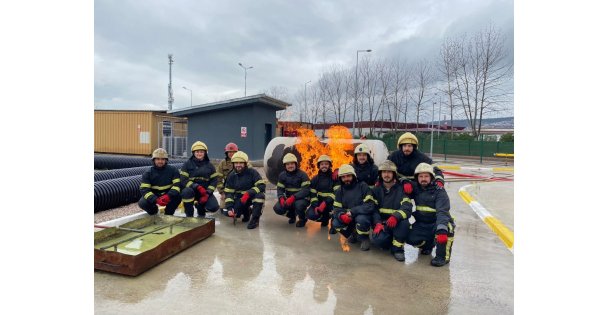 Kocaeli Büyükşehir İtfaiyesi'nden Acil Durum Ekiplerine Eğitim