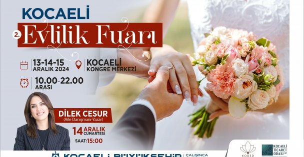 Kocaeli Evlilik Fuarı başlıyor