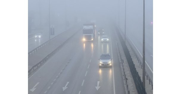 Kocaeli güne yoğun sisle başladı