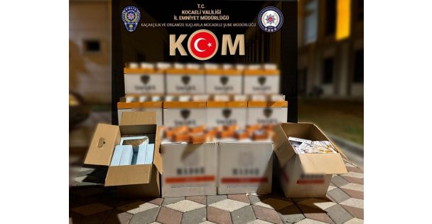 Kocaeli'de 470 Bin Makaron  Ele Geçirildi