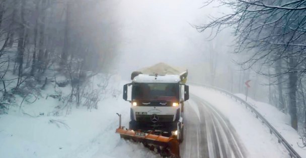 Kocaeli'de gece gündüz yollar açık