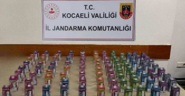 Kocaeli'de Gümrük Kaçağı 48 Bin Dolu Ve Boş Makaron Ele Geçirildi