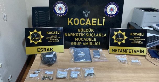 Kocaeli'de uyuşturucu operasyonu: 5 tutuklama