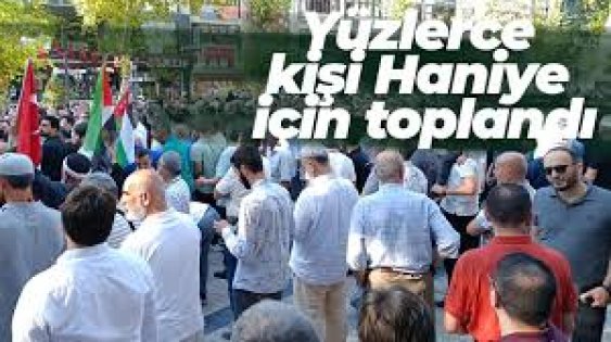 Kocaeli'de yüzlerce kişi Heniyye için toplandı