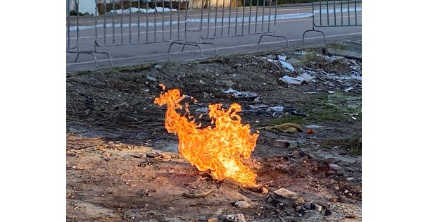 Kocaeli'deki metan gazı yangını 7. gününde