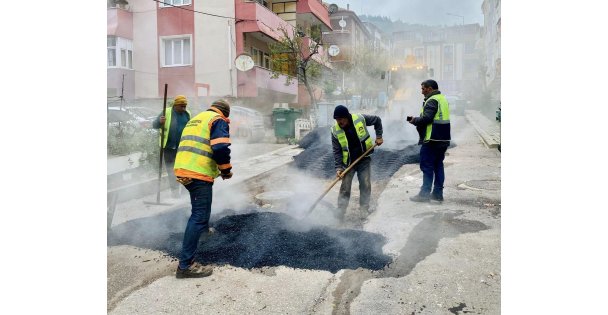 Körfez'de eskimiş ve bozuk yol kalmayacak