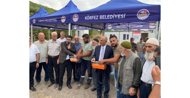 Körfez'de yeni caminin temeli atıldı