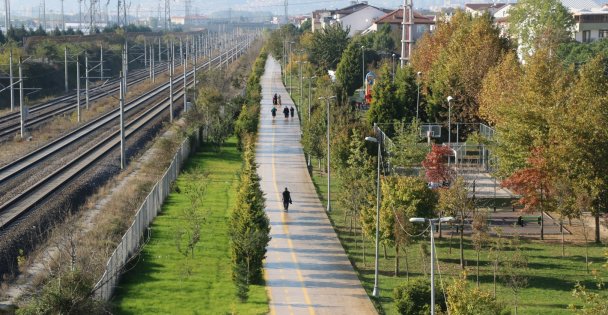 Köseköy-Sarımeşe yürüyüş ve bisiklet yolu  vatandaşları memnun etti