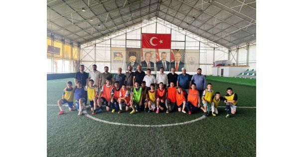 Kur'an kursları arası futbol turnuvası başladı