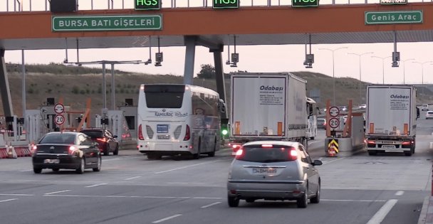 Kuzey Marmara Ve İstanbul-İzmir Otoyollarında Kurban Bayramı Yoğunluğu