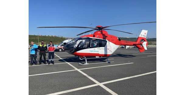 Kuzey Marmara'ya Helikopter İndi, Gören Dönüp Bir Daha Baktı