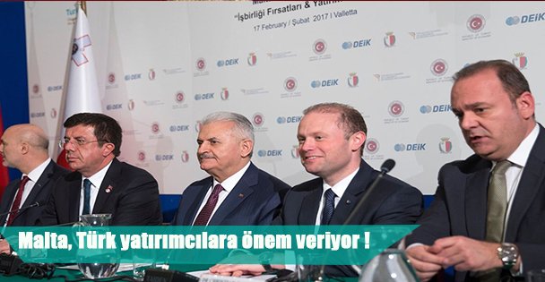 Malta,Türk yatırımcılara önem veriyor!