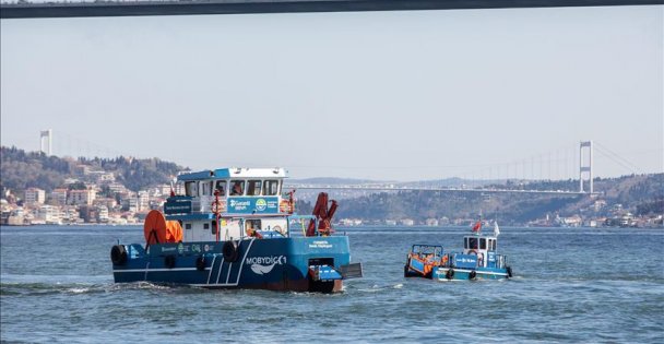 Marmara Denizi'nden toplanan atık miktarı 30 tona ulaştı