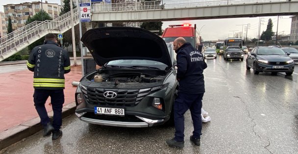 Motora saklanan kedi 13 kilometre yol gitti