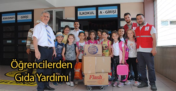 Öğrencilerden Gıda Yardımı