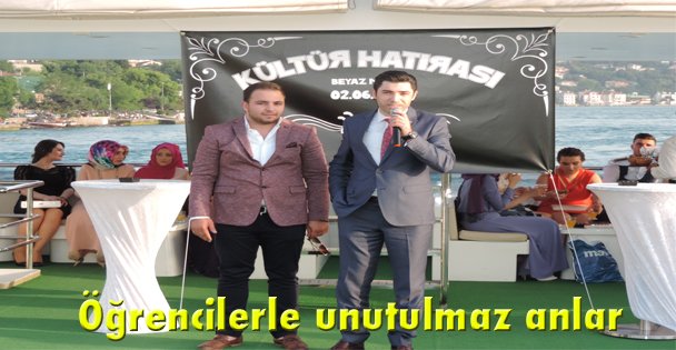 Öğrencilerle unutulmaz anlar