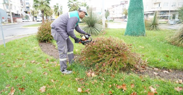 Park ve Bahçeler ekiplerinden kışa hazırlık