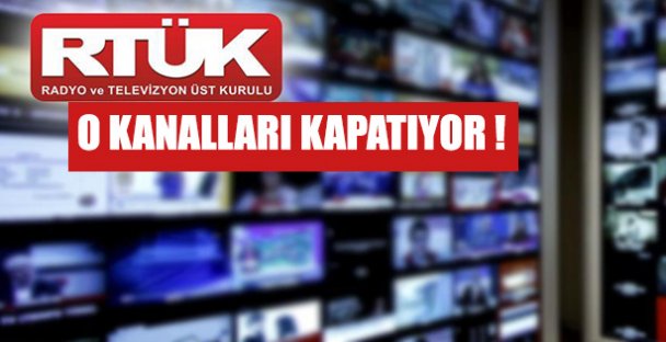 RTÜK, PKK Yanlısı 3 Kanalı kapatıyor!