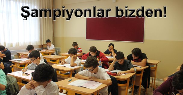 Şampiyonlar bizden!