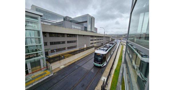 Şehir Hastanesine 15 Dakikada Bir Tramvay