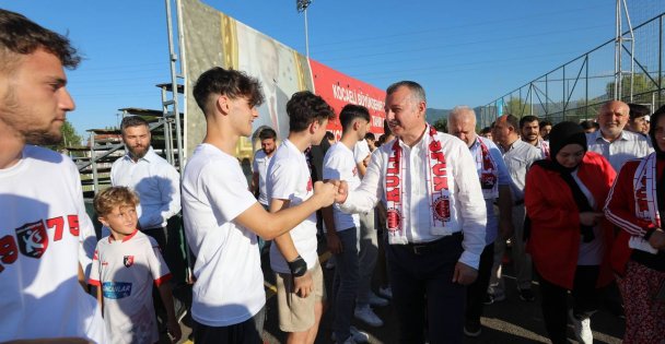 Şehit Ömür Ertuğrul Sarı Spor Tesisi açıldı