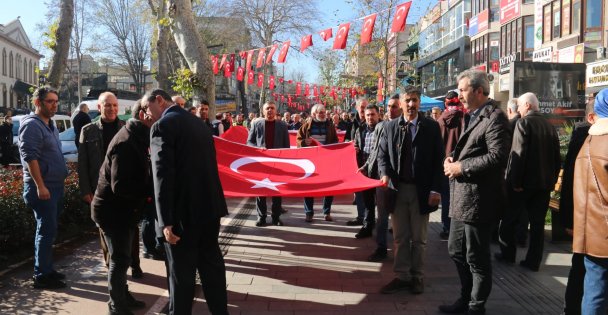 Şehitlerin İsmi Hep Bir Ağızdan Okundu, Terör Lanetlendi