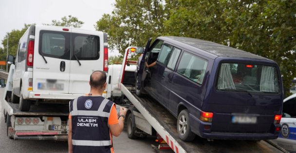 Servislere sıkı denetim: 54 araca ceza kesildi