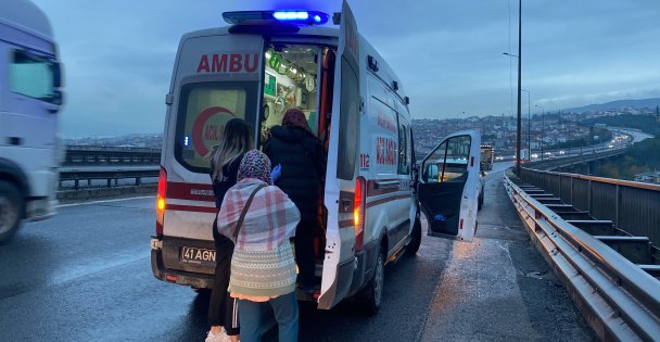 TEM'in Kocaeli geçişinde zincirleme kaza: 5 yaralı