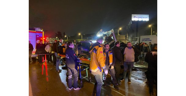 Ters yöne giren alkollü sürücü dehşet saçtı: 4 yaralı