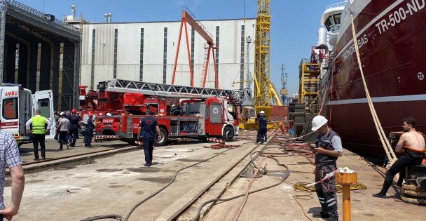 Tersanedeki Gemi Yangını Faciasından Acı Haber Geldi