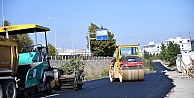 Başiskele trafiğini rahatlayacak yeni yol asfaltlanıyor