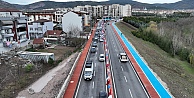 Büyükşehir’den, Derince-Körfez’e tablo gibi yol