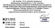 Sarıkamış Şehitleri Ankara’da Anılacak