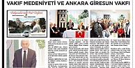 Vakıf Medeniyeti ve Ankara Giresun Vakfı