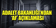 Bakanlıktan ''AF'' Açıklaması