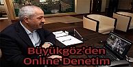 Başkan Büyükgöz'e Online Brifing