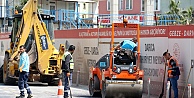 Darıca İstasyon Caddesi'nde yol onarımı