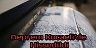 Deprem Kocaeli'de hissedildi