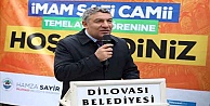 Dilovası İmam Şafii Camisi'nin temeli atıldı