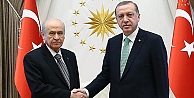 ERDOĞAN BAHÇELİYİ  KABUL ETTİ