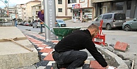 Gebze Topal Ağa Osman Caddesi'ne kilim desen parke ve kaldırım