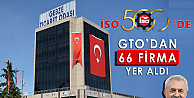 ISO 500'DE GEBZE TİCARET ODASI'NIN GURUR TABLOSU