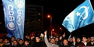 İstanbul'da Çin'in Doğu Türkistan politikaları protesto edildi