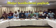 İtfaiye tecrübelerini paylaştı